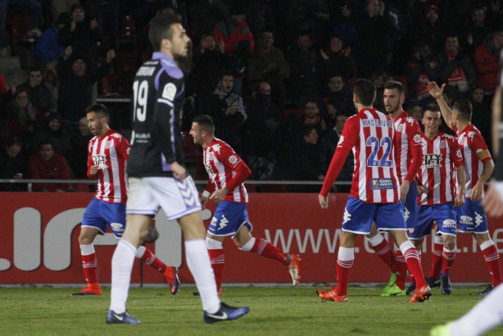 Les imatges del Girona-Valladolid (2-1)