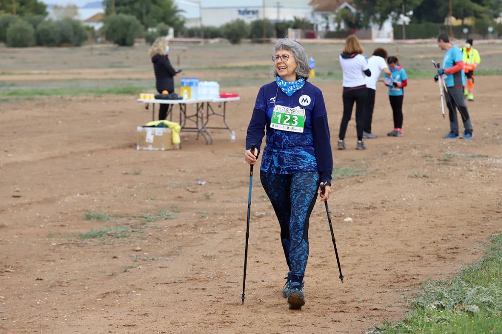 Campeonato regional de marcha nórdica en Las Torres de Cotillas