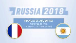 Cara a cara: Francia - Argentina