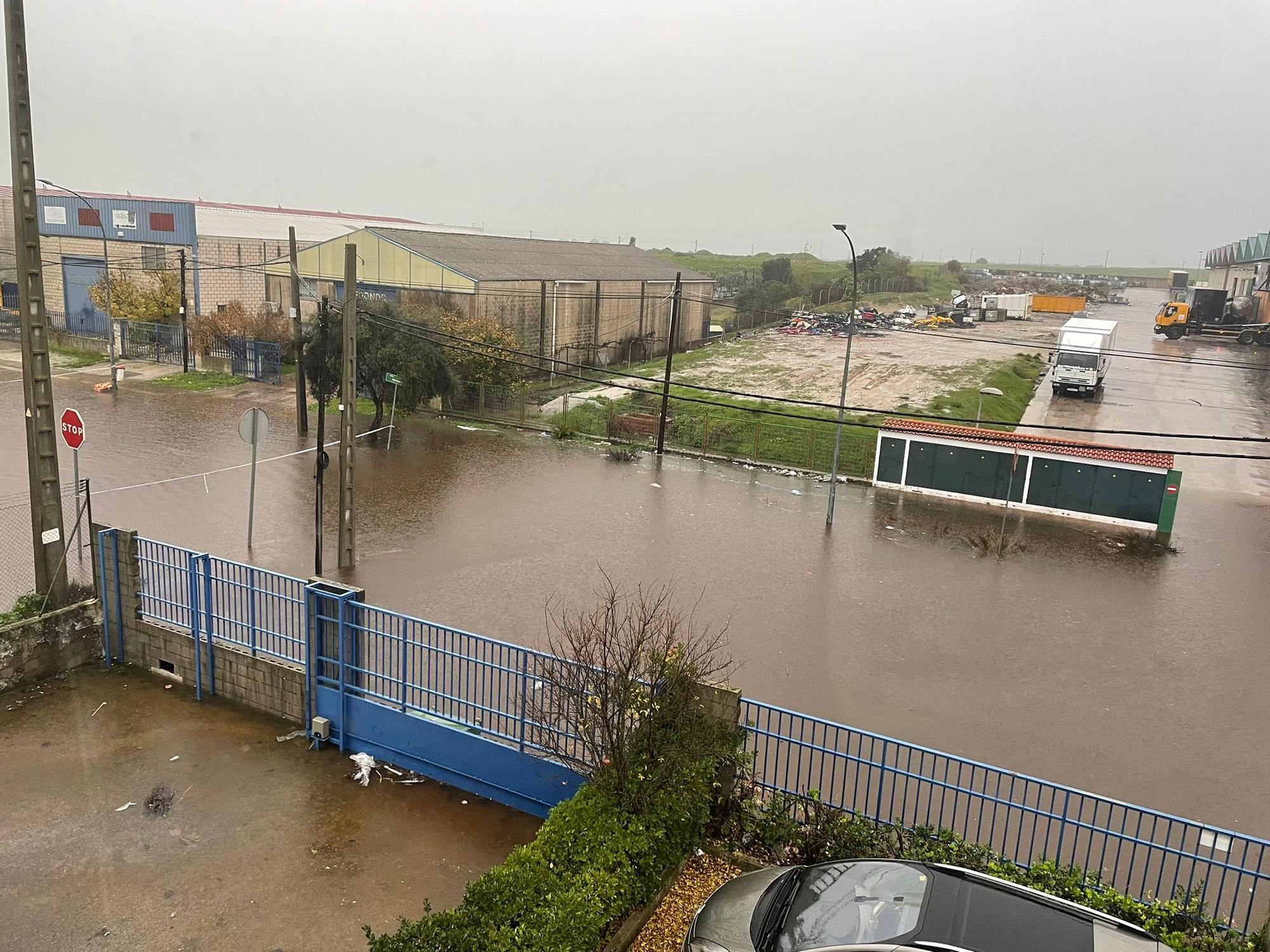 Las imágenes que deja la borrasca Efraín en Extremadura