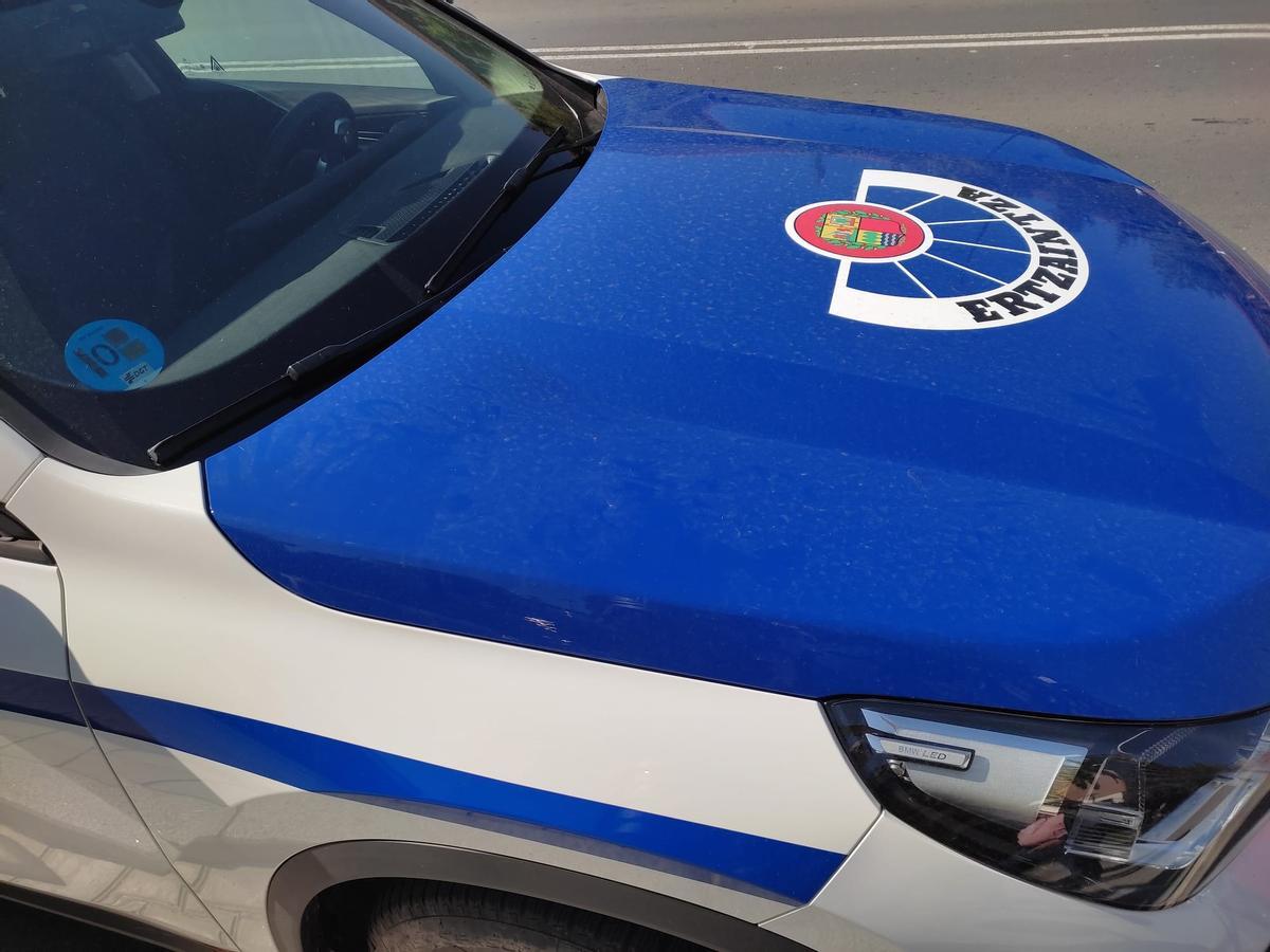 Vehículo de la Ertzaintza