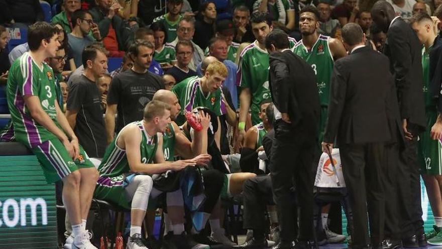 Los jugadores del Unicaja secundan la huelga