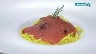 Cocina Familiar: Tagliolini con salsa de tomate casera
