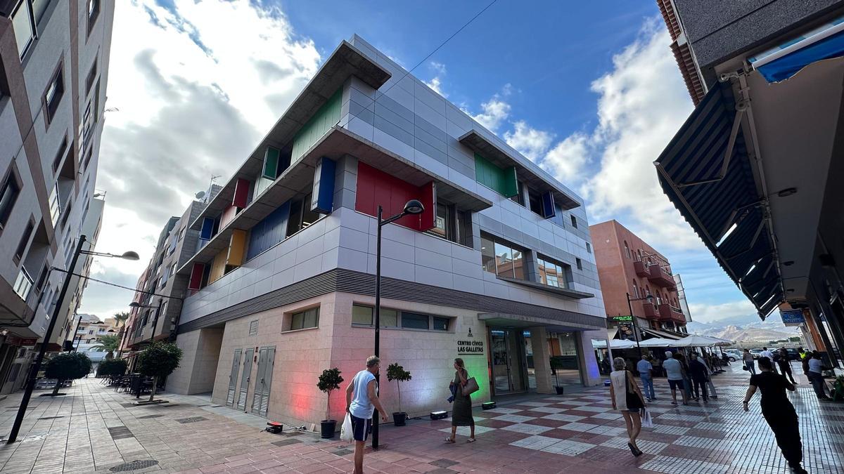 Centro cívico de Las Galletas.
