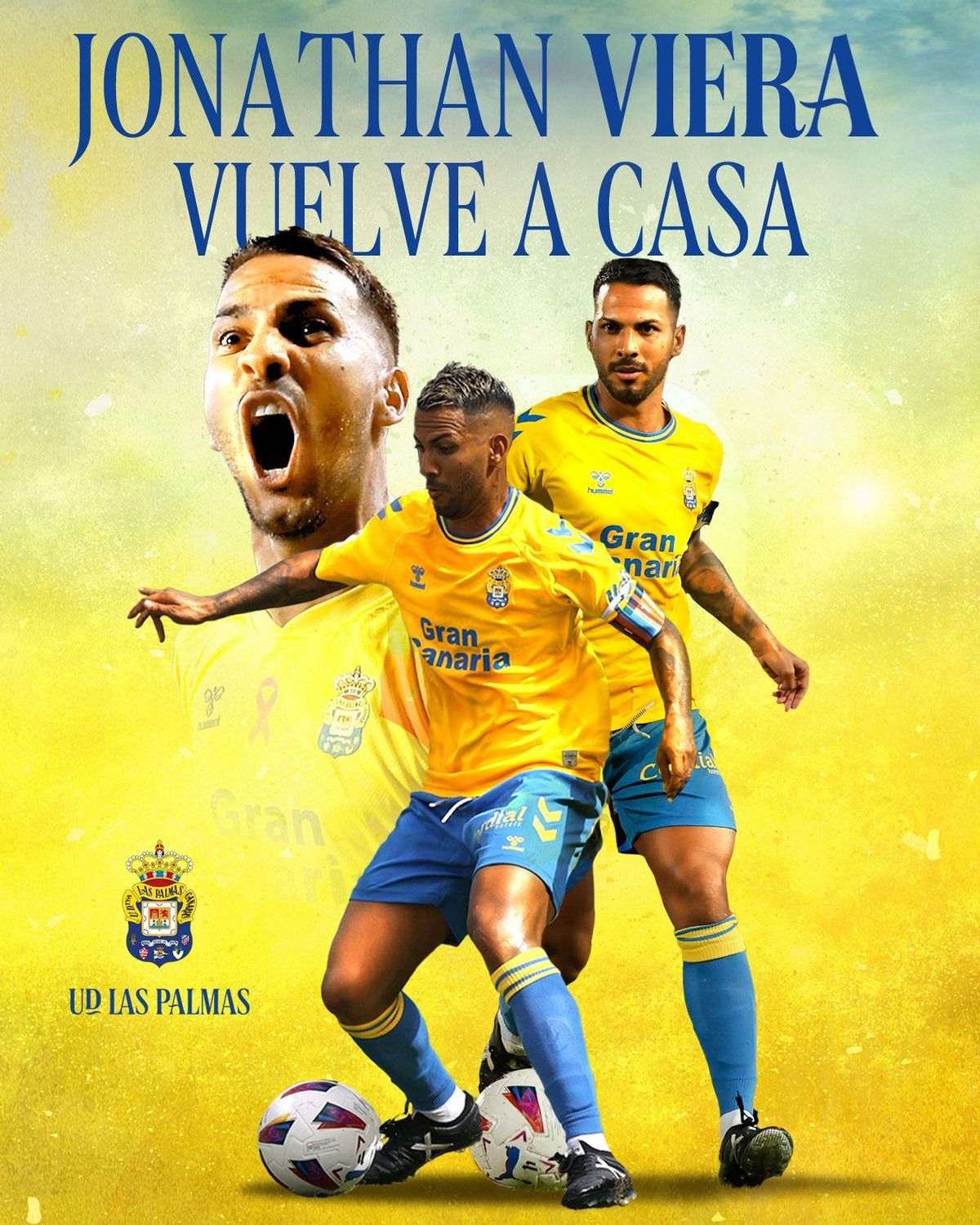 Jonahan Viera vuelve a la UD Las Palmas