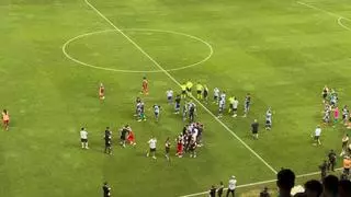 Así fue el bochornoso final del Trofeo Costa del Sol Cervezas Victoria: el adiós sin terminar el partido del Fulham de Arbeloa