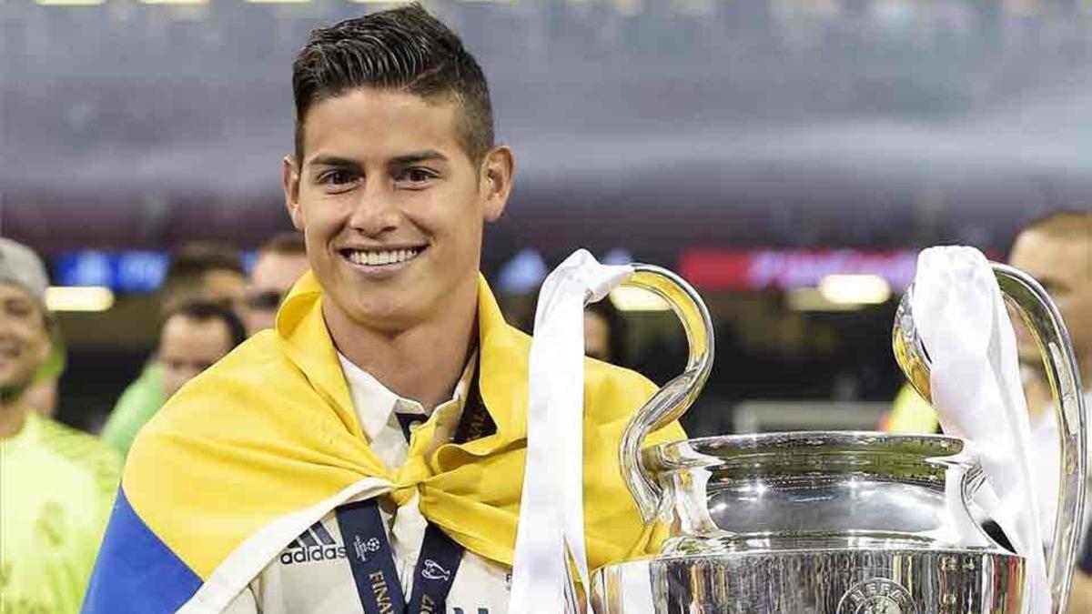 James Rodríguez se ha despedido del Real Madrid