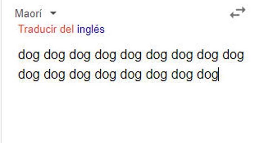 El Traductor de Google arroja insólitos resultados.