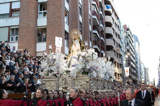 La procesión del Viernes Santo de Lorca, en imágenes