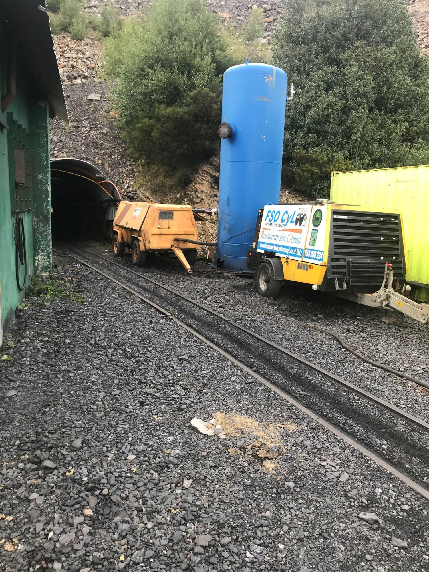 Las fotos de la mina de Cerredo tras el accidente de 2022