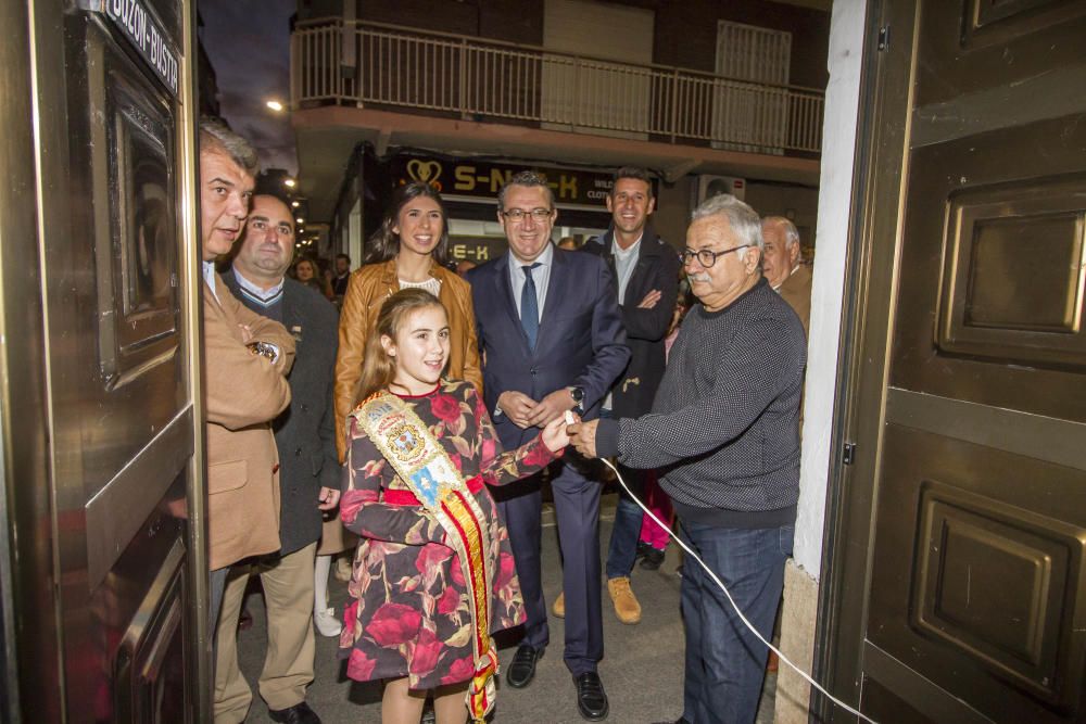 Inauguración del belén de la Barqueta de Benidorm