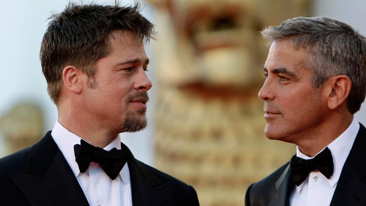 Bradd Pitt y George Clooney, dos históricos guaperas del cine