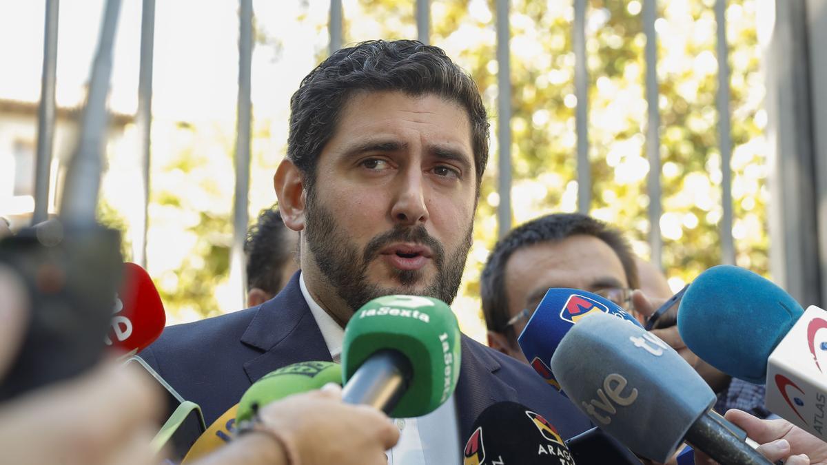 Nolasco, satisfecho de su labor en el Gobierno de Aragón, dice que dimite por conciencia