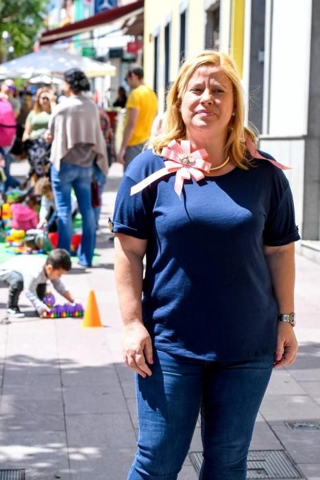 TELDE. SAN GREGORIO. TELDE. Telde cambia la hora. En la zona comercial abierta de San Gregorio se celebra el cambio de hora con diversas actividades. Hay ludoparque gigante, tiro con arco para niños, feria de artesanía, karts, entre otros.  | 30/03/2019 | Fotógrafo: Juan Carlos Castro