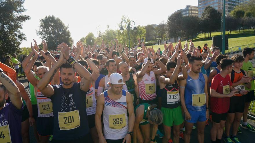 Irati Lorza y Álvaro Presedo ganan la carrera popular Volta de Oza