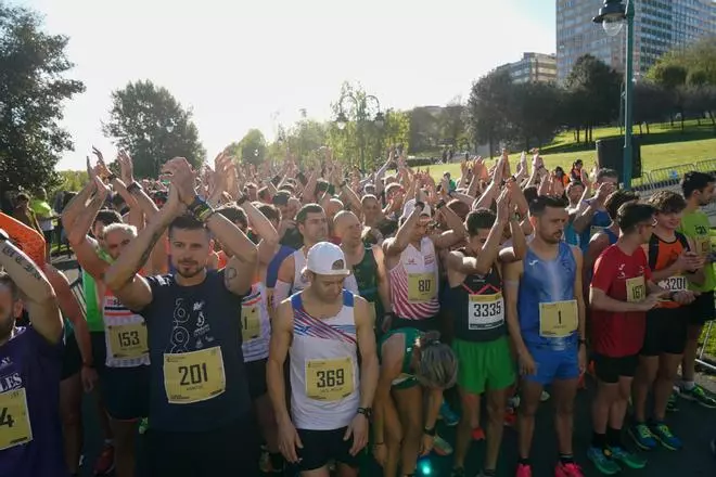 Irati Lorza y Álvaro Presedo ganan la carrera popular Volta de Oza