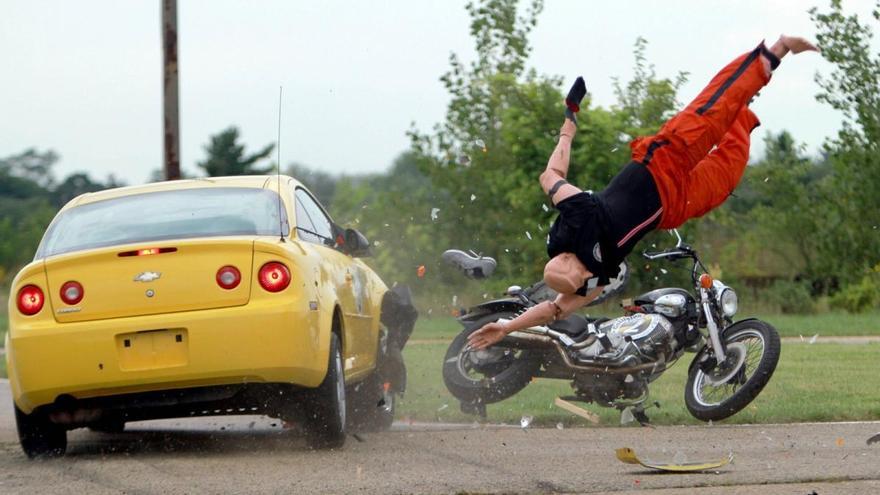 La moto es 17 veces más peligrosa que el coche