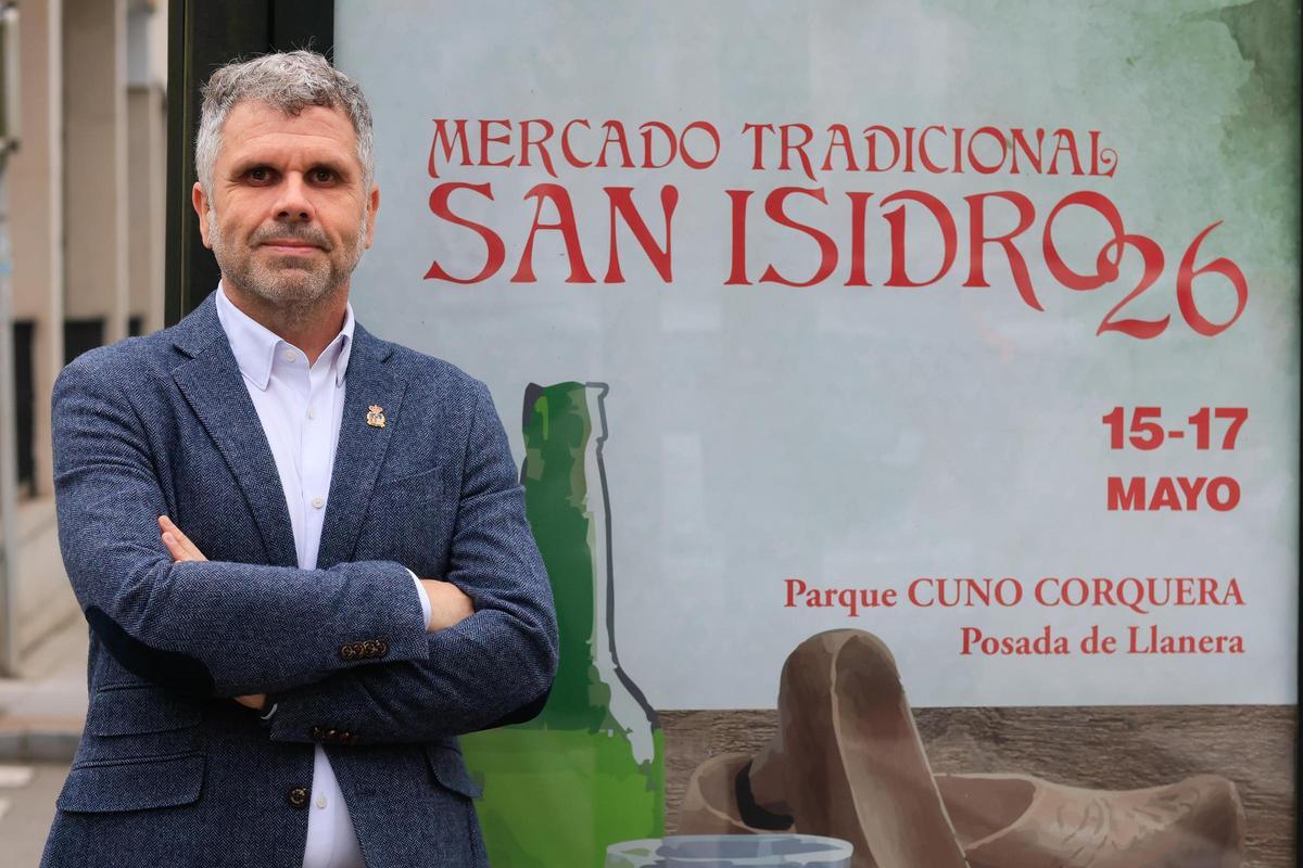 José Antonio González, durante la presentación de los actos.
