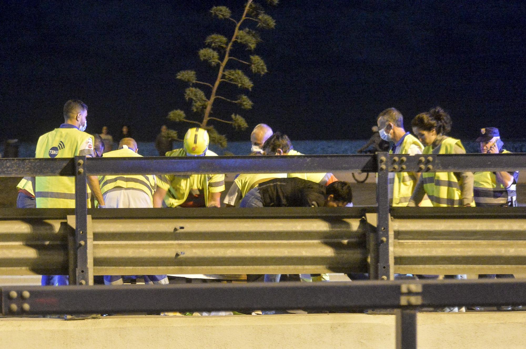 Accidente con heridos graves en la Avenida Marítima