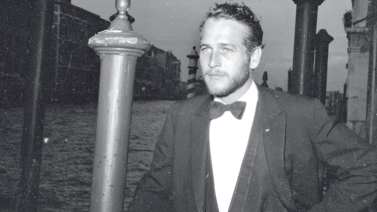 Paul Newman, en el Festival de cine   de Venecia, en septiembre de 1963, donde presentó Hud: el más salvaje entre mil.
