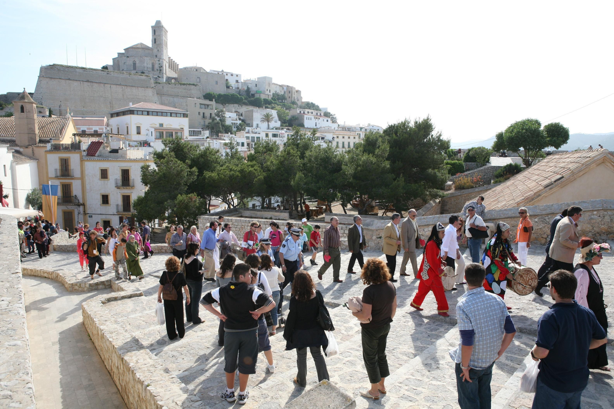 Edición de 2006 de la Feria Medieval de Ibiza.