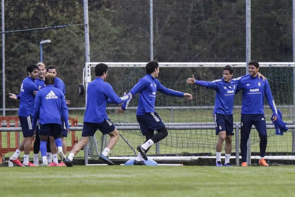 Entrenamiento del Oviedo