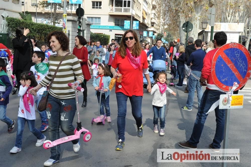 Marcha solidaria de Jesús-María por Haití