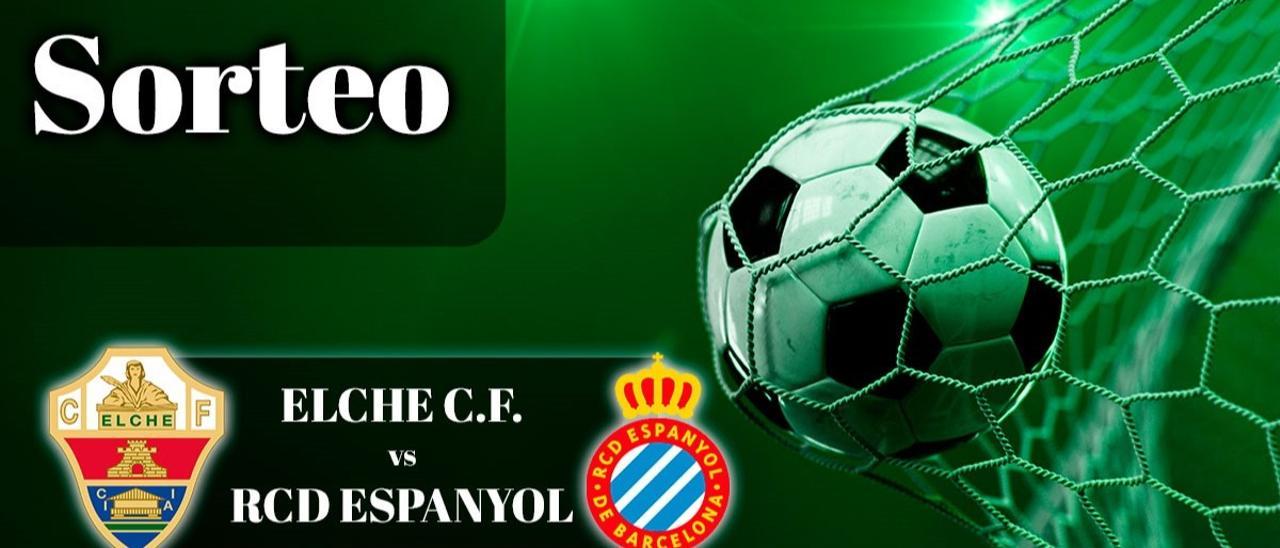 Ganadores de las  3 entradas dobles para ver el Elche CF - RCD Espanyol