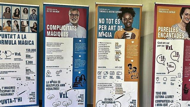 Exposició de la nova campanya del VxL