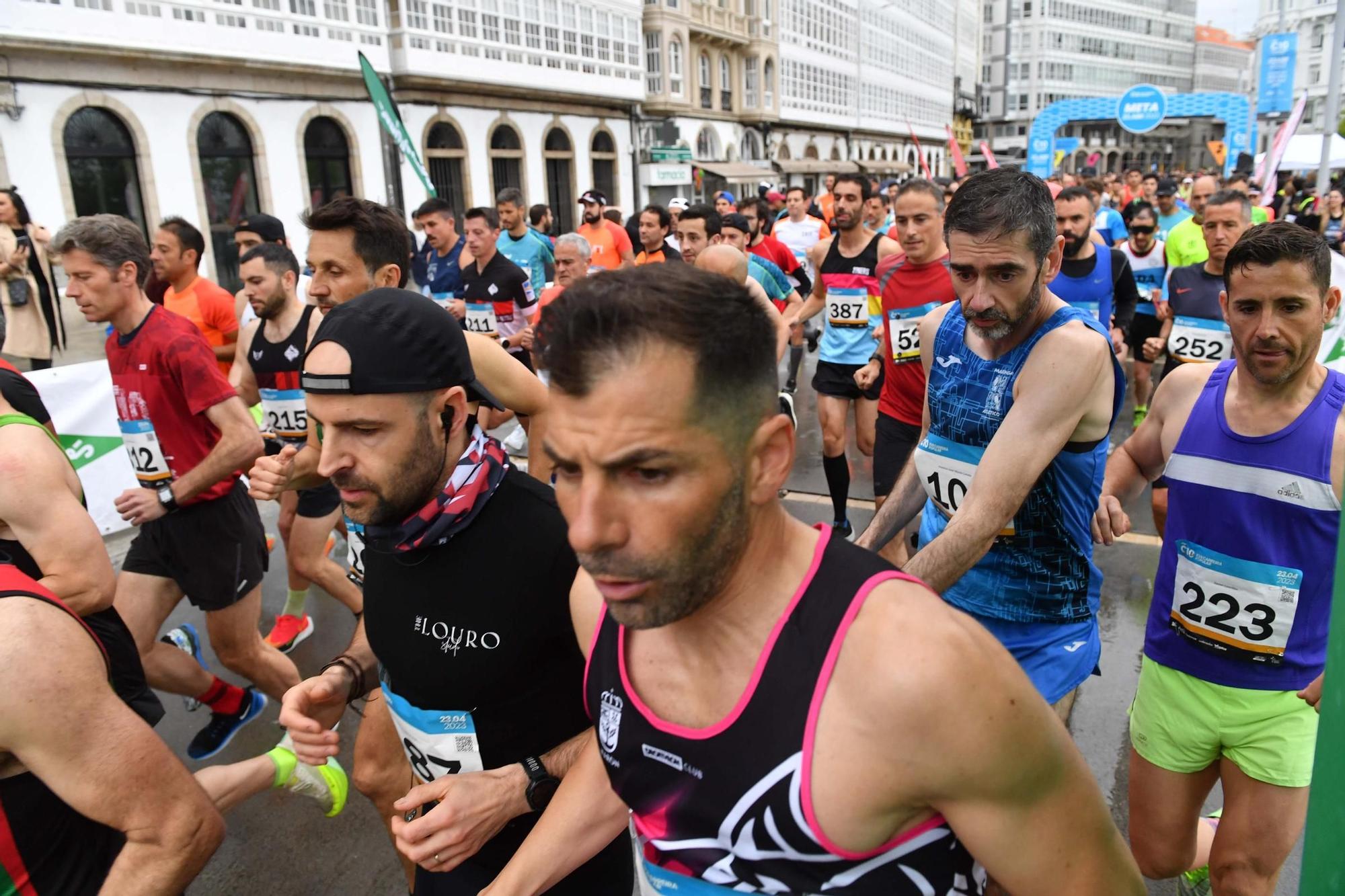 Carrera popular Coruña10: 2.186 corredores cruzaron la línea de meta
