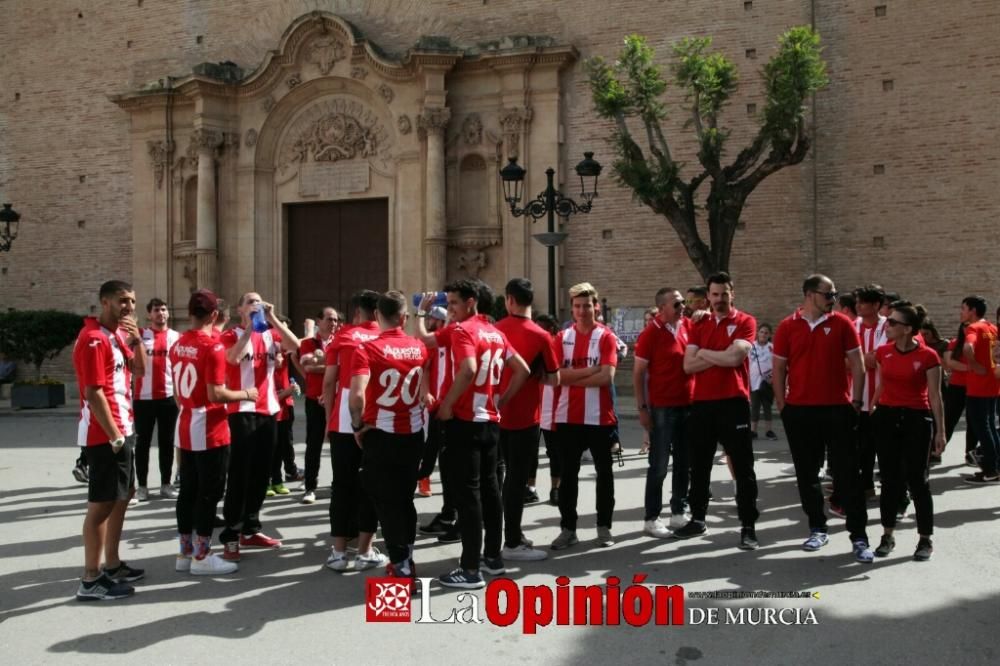 Recepción institucional al Club Olímpico de Totana por el ascenso