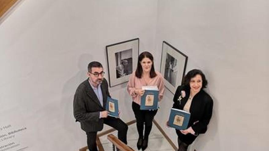 José María Luna, Noelia Losada y Paulina Liliana Antacli, en la Casa Natal.