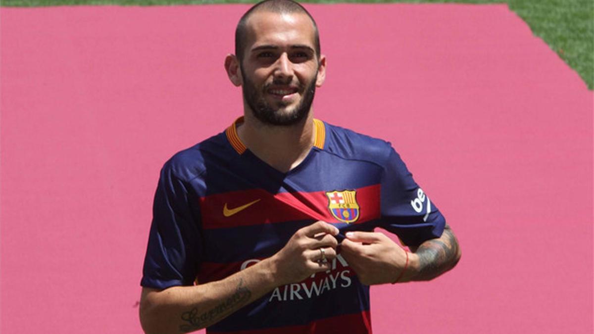 Aleix Vidal cree que, una vez en el Barça, un jugador no puede ir más arriba