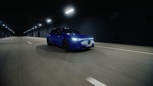 Prueba de iluminación de Mercedes-Benz