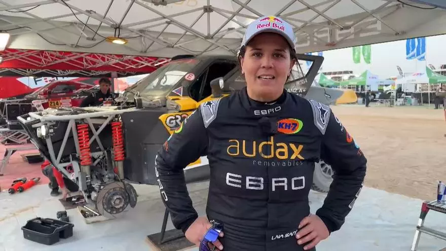 La española Laia Sanz, puesto 19 en la clasificación general del Dakar