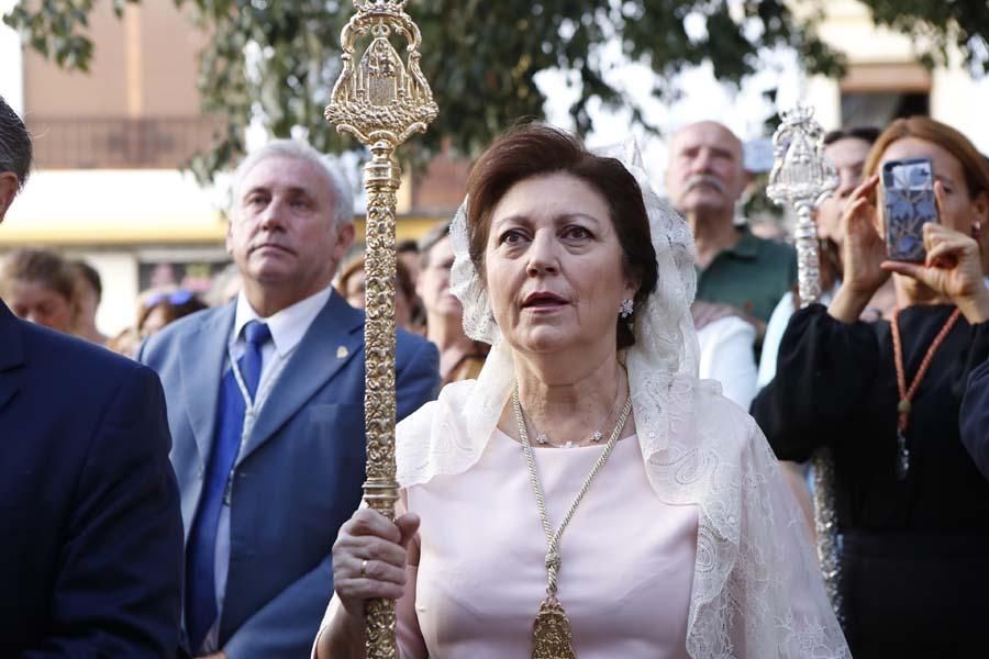 La Virgen del Socorro pasea por su barrio