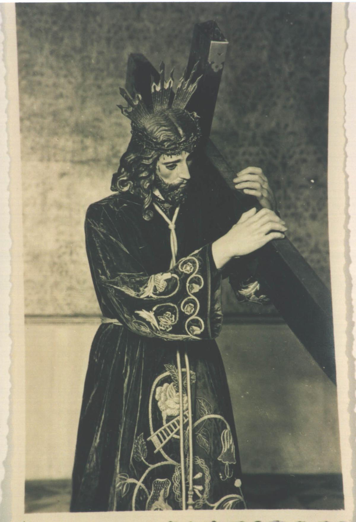 Nazareno del Amparo en su estado primitivo.