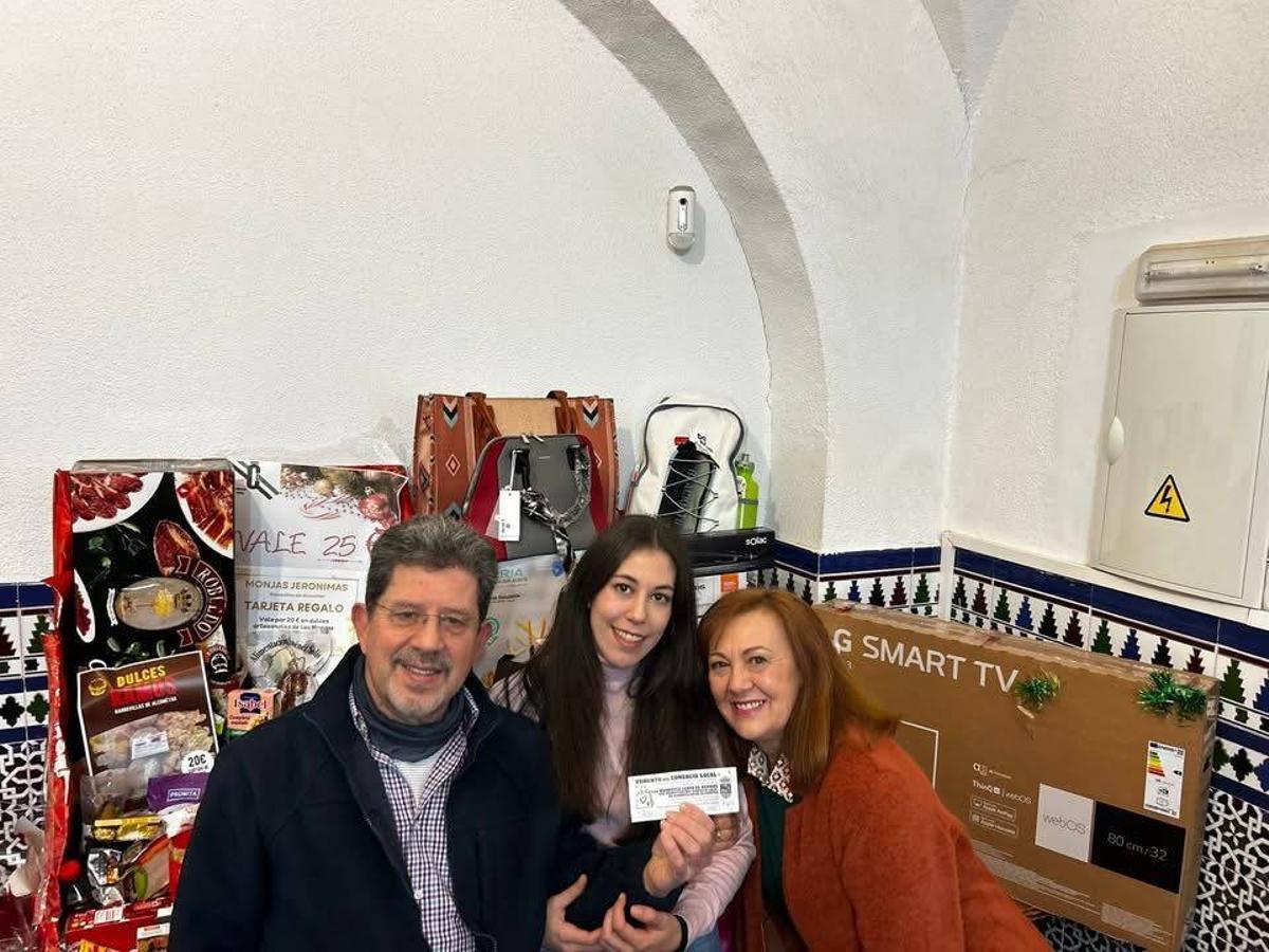 Afortunados con la cesta.