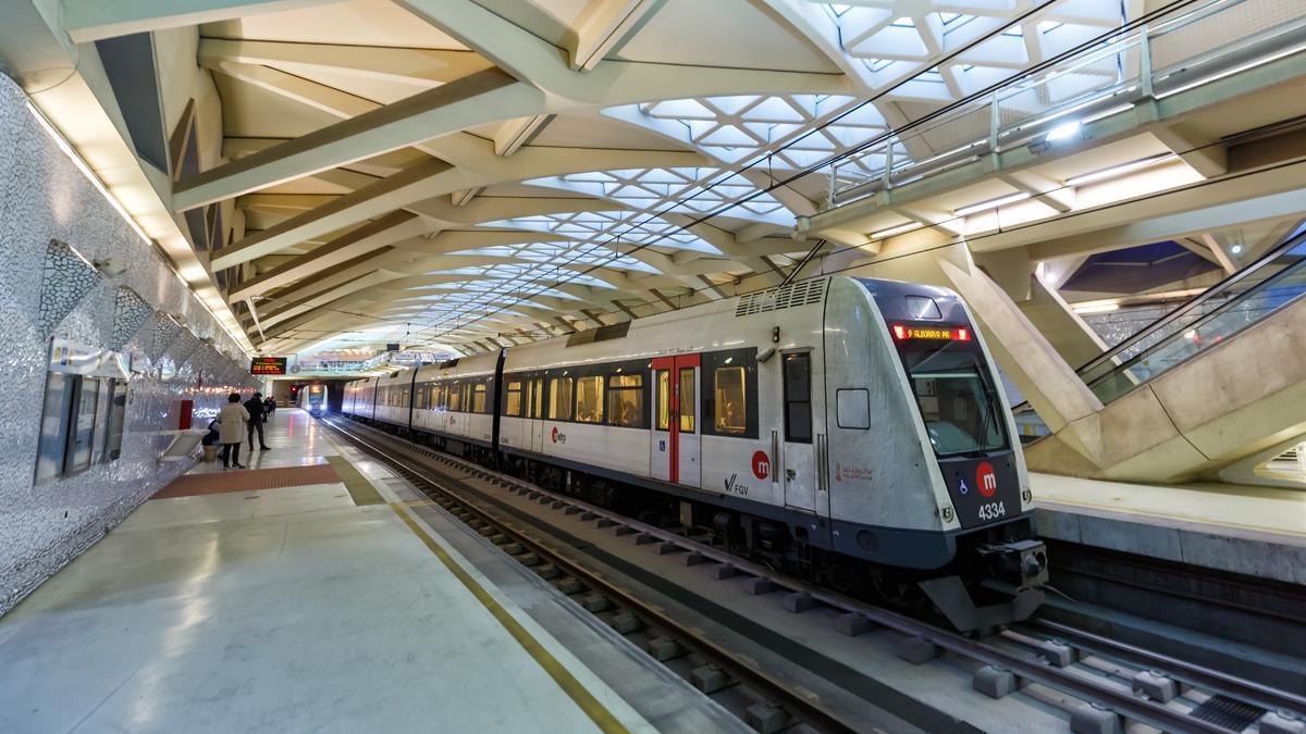 El metro de València