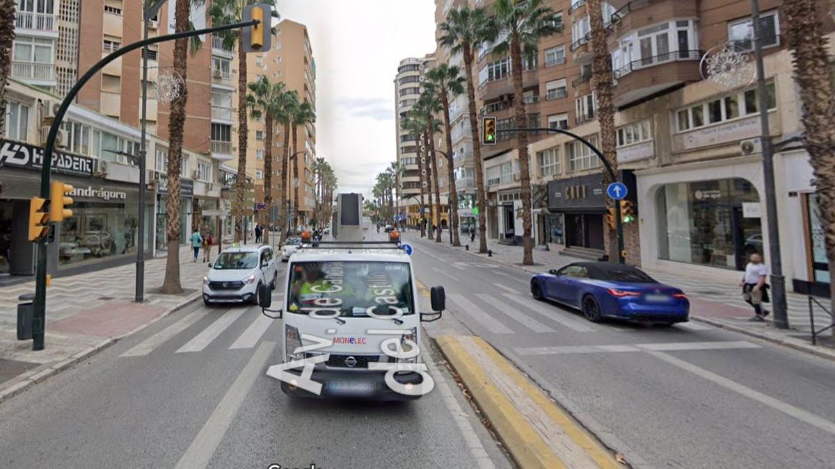 Vista de la avenida Cánovas del Castillo