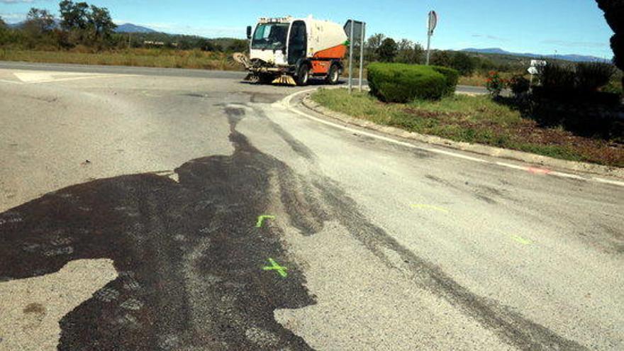 La zona de Mas Pau on ha passat l&#039;accident.