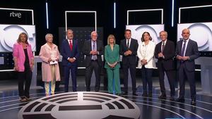 Los candidatos a la alcaldía de Barcelona.