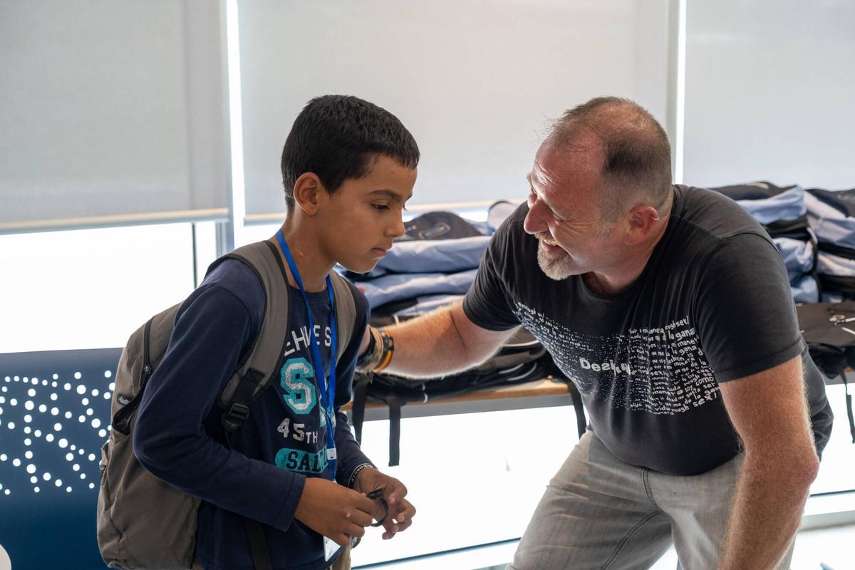 Así ha sido la llegada de los 30 niños saharauis a Palma.