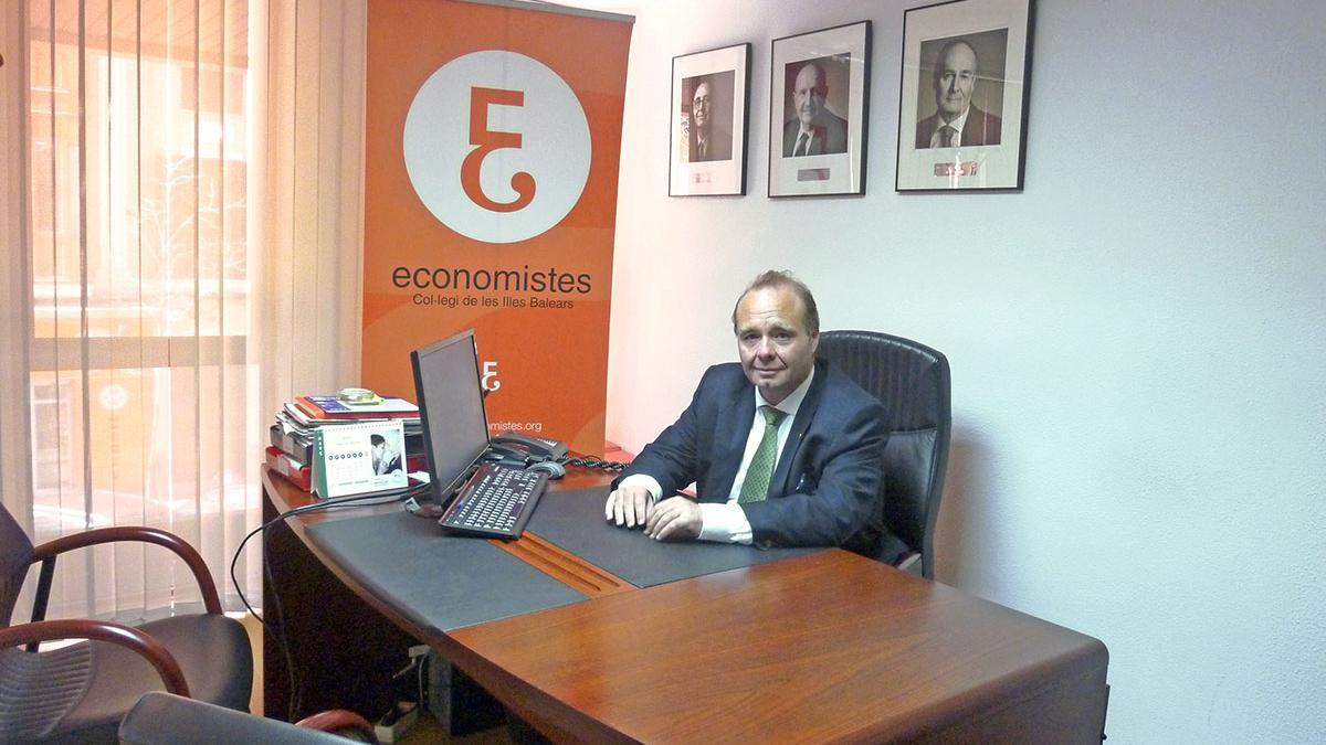 Onofre Martorell, presidente del Col·legi d&#039;Economistes de les Illes Balears.