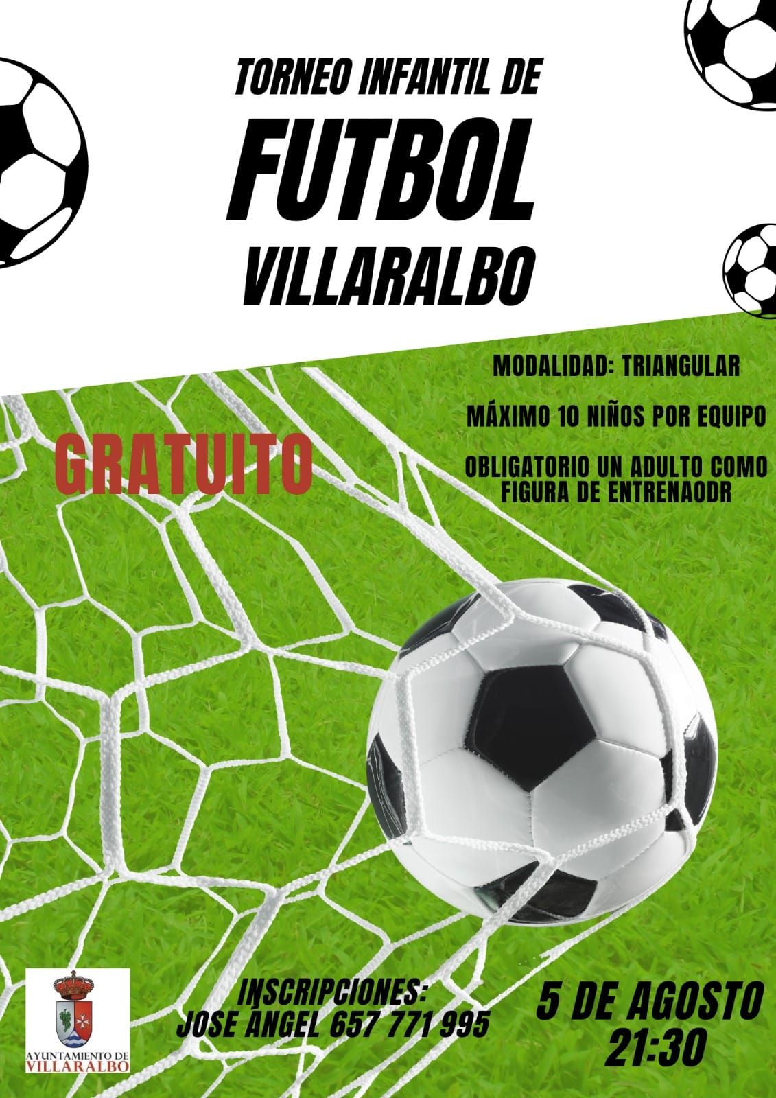 Torneo infantil del futbol en Villaralbo