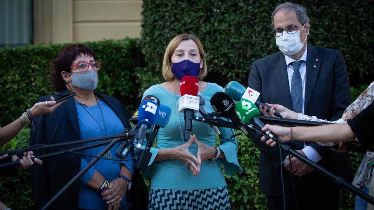 Forcadell i Bassa hauran de tornar a la presó quan els notifiquin la decisió del TS