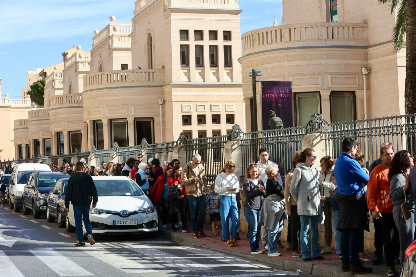 Más de 5 horas de cola para despedir a los Guerreros de Xi'an en el MARQ de Alicante