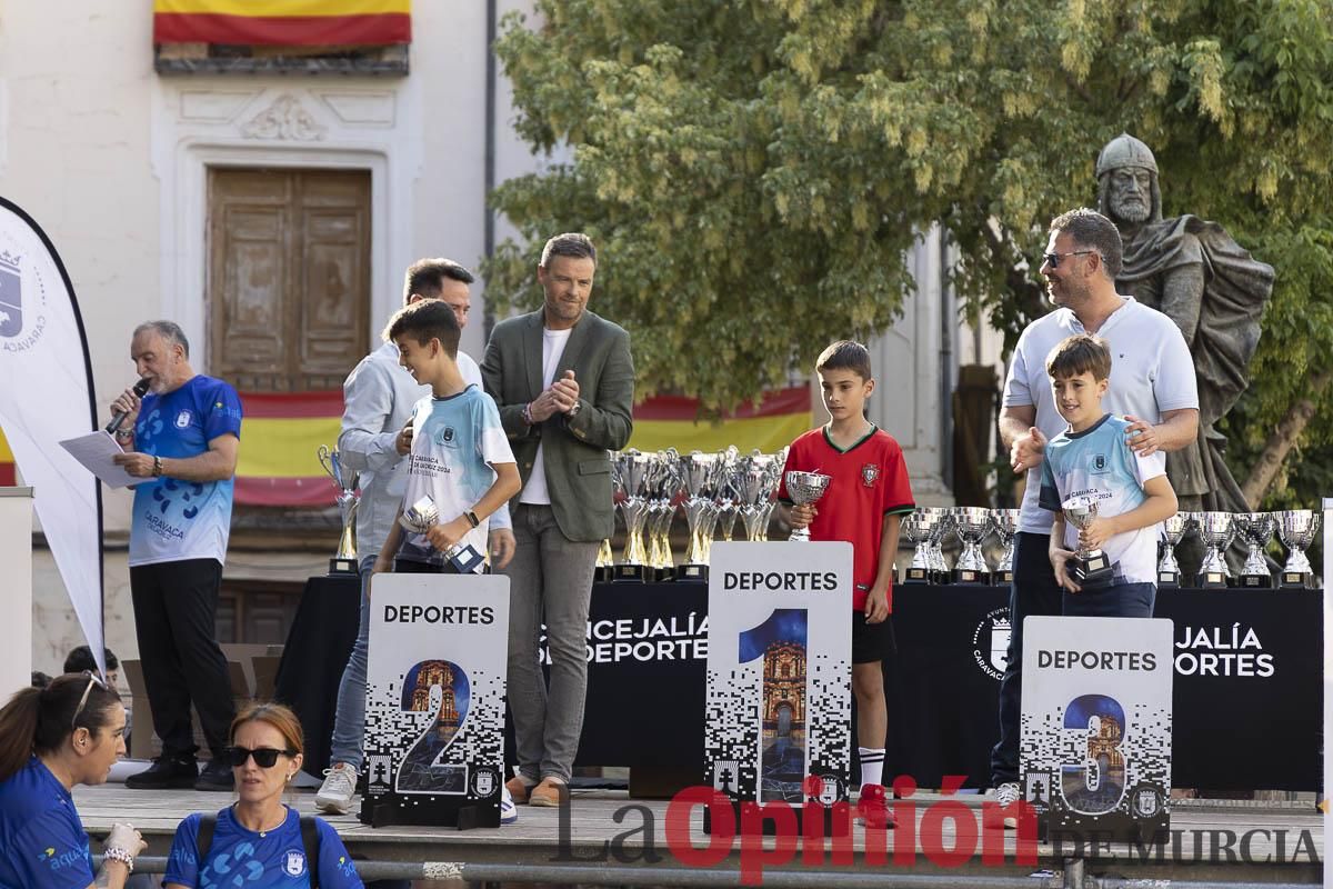 Clausura de las Escuelas Municipales Deportivas de Caravaca