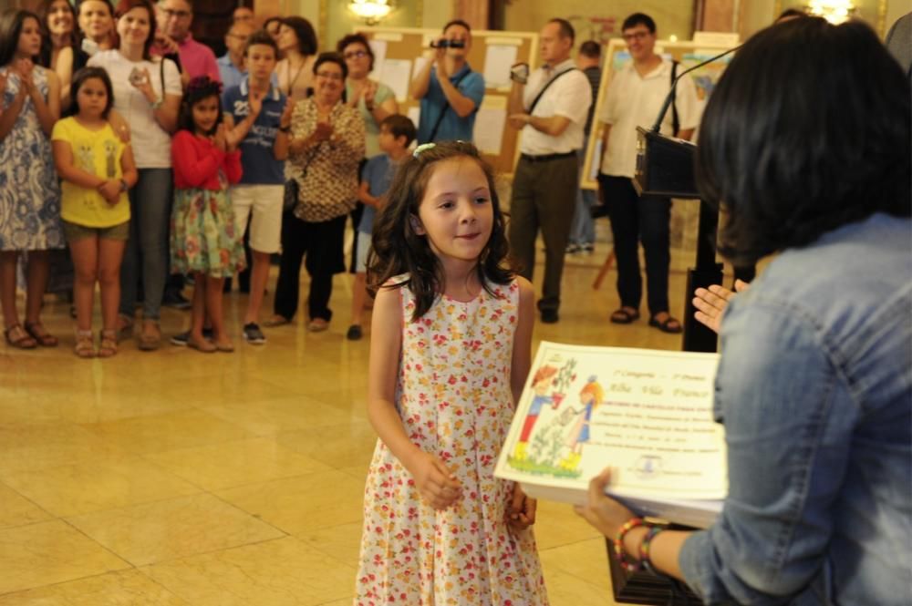 El alcalde de Murcia entrega a los niños y niñas los premios municipales del Día del Medio Ambiente