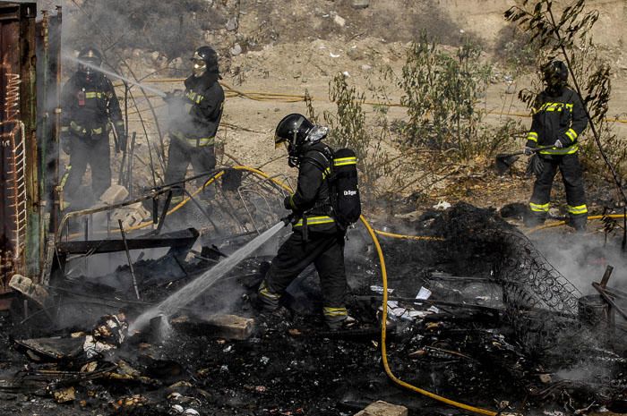 INCENDIO SOLAR PLAZA DE LAS AMERICAS